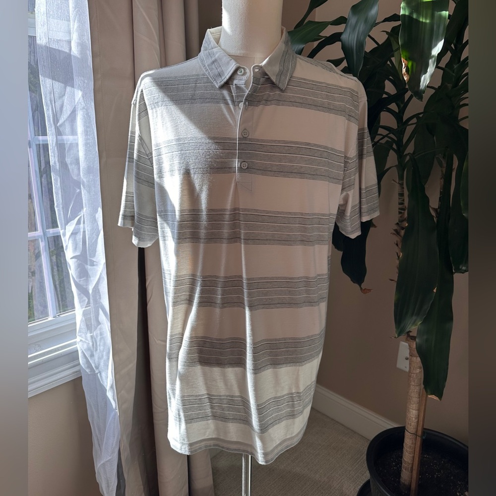 Linksoul Striped Polo